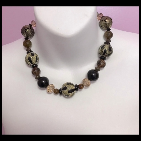 Artisan Crafted 16” Baubles Necklace & Matching Bracelet - Picture 7 of 8